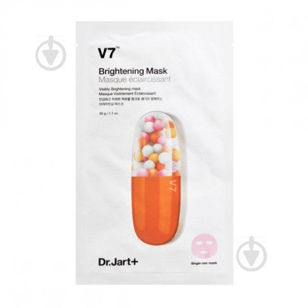 Маска для лица Dr.Jart+ V7 Brightening Mask осветляющая с витаминным комплексом 30 г - фото 1