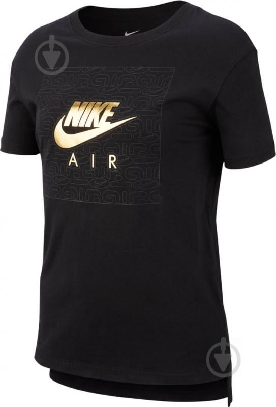 Футболка Nike G NSW TEE CROP AIR DOP CI8275-010 р.M черный - фото 1