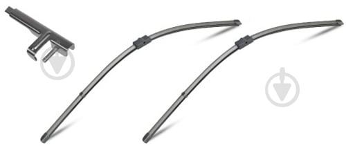Комплект щіток склоочисника Denso безкаркасних Flat DF-12 700 мм 2 шт. - фото 2 Комплект щіток склоочисника Denso безкаркасних Flat DF-12 700 мм 2 шт. - фото 2