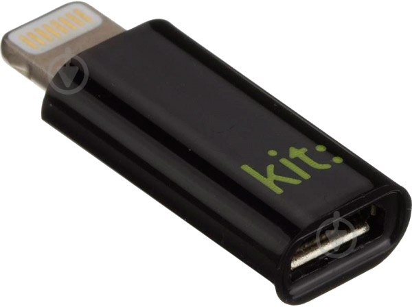 Адаптер Kit microUSB F – Apple Lightning черный (MILIADPKT) - фото 1