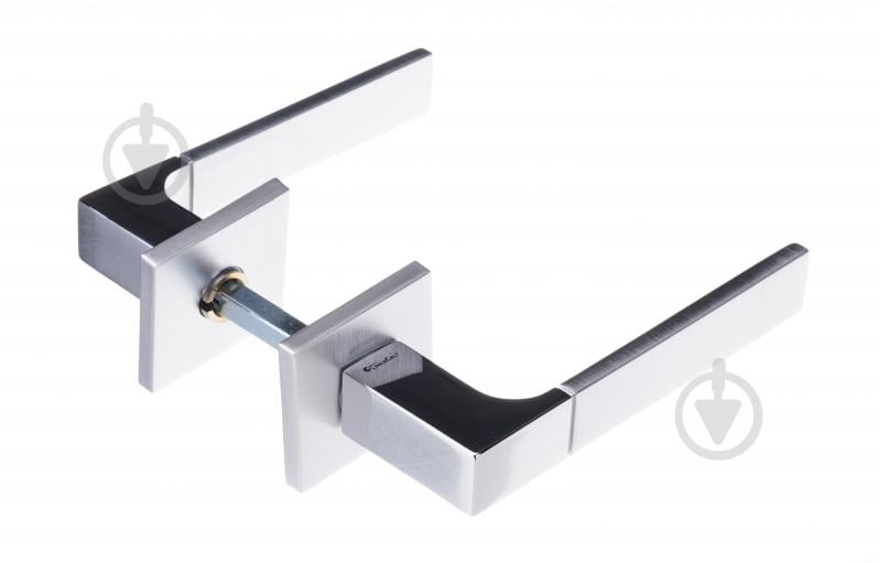 Ручка на розетке Linea Cali thais 024 хром/матовый хром - фото 2