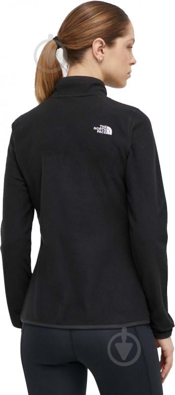 Джемпер THE NORTH FACE W 100 GLACIER 1/4 ZIP NF0A855MJK31 р.S черный - фото 2