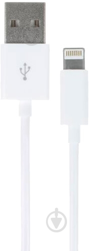 Кабель Kit Lightning – USB 1 м (IP5USBDATWHKT) - фото 1