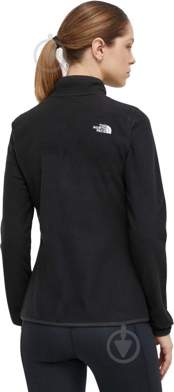 Джемпер THE NORTH FACE W 100 GLACIER 1/4 ZIP NF0A855MJK31 р.XS чорний - фото 2