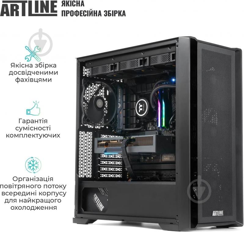Графическая станция Artline WorkStation W99 Windows 11 Pro (W99v86Win) black - фото 13
