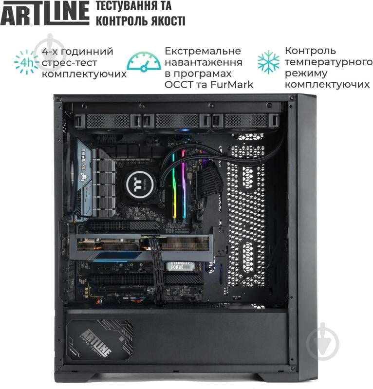 Графическая станция Artline WorkStation W99 Windows 11 Pro (W99v86Win) black - фото 14