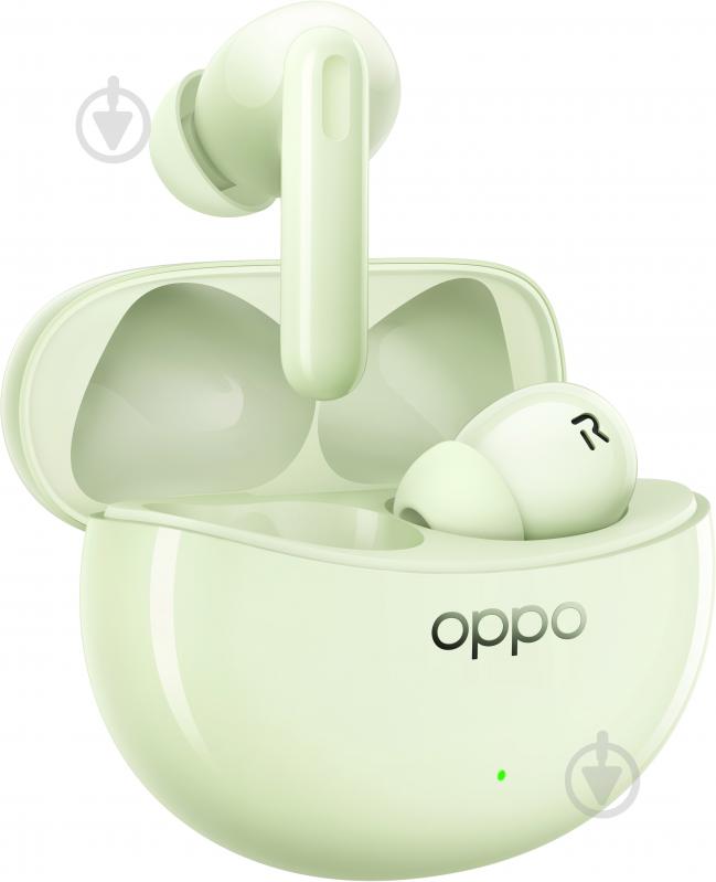 Навушники бездротові OPPO Enco Air3 Pro green (ETE51) - фото 1