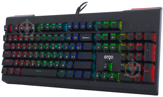 Клавиатура Ergo (KB-950) black - фото 3