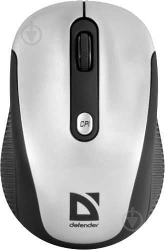 Мышка Defender OPTIMUM MS-125 WIRELESS GRAY grey - фото 2