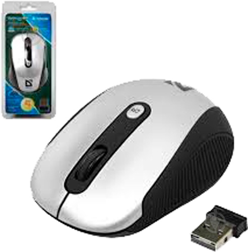 Мышка Defender OPTIMUM MS-125 WIRELESS GRAY grey - фото 5