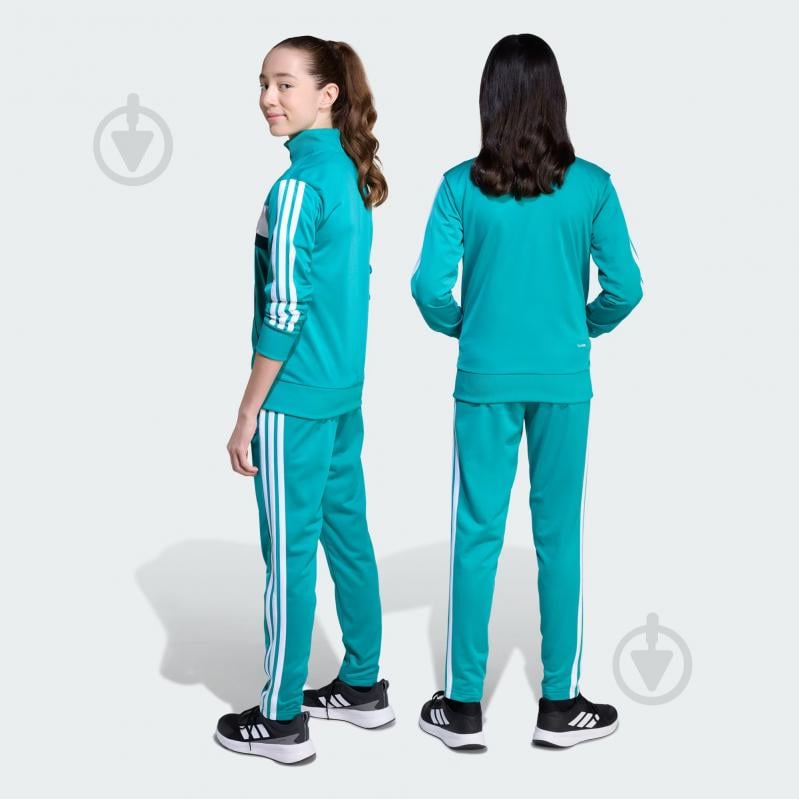 Спортивний костюм Adidas JN2245 р.164 зелений - фото 2 Спортивний костюм Adidas JN2245 р.164 зелений - фото 2