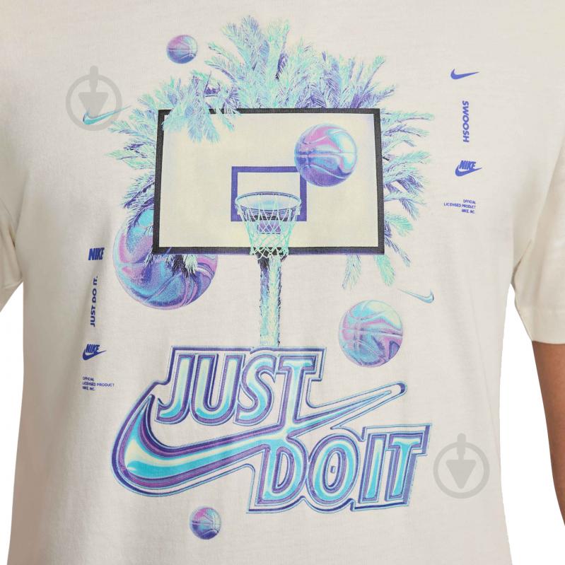 Футболка Nike NK TEE PHOTO SU24 FV8410-133 р.2XL бежевий - фото 4