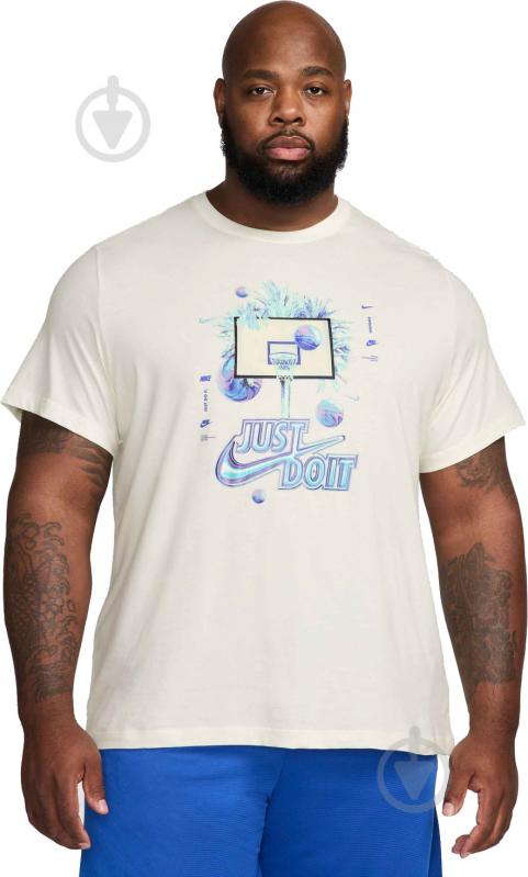 Футболка Nike NK TEE PHOTO SU24 FV8410-133 р.2XL бежевий - фото 6