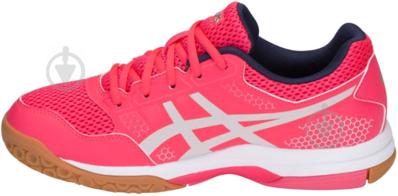 Кроссовки женские демисезонные Asics GEL-ROCKET 8 B756Y-700 р.39 коралловые - фото 2