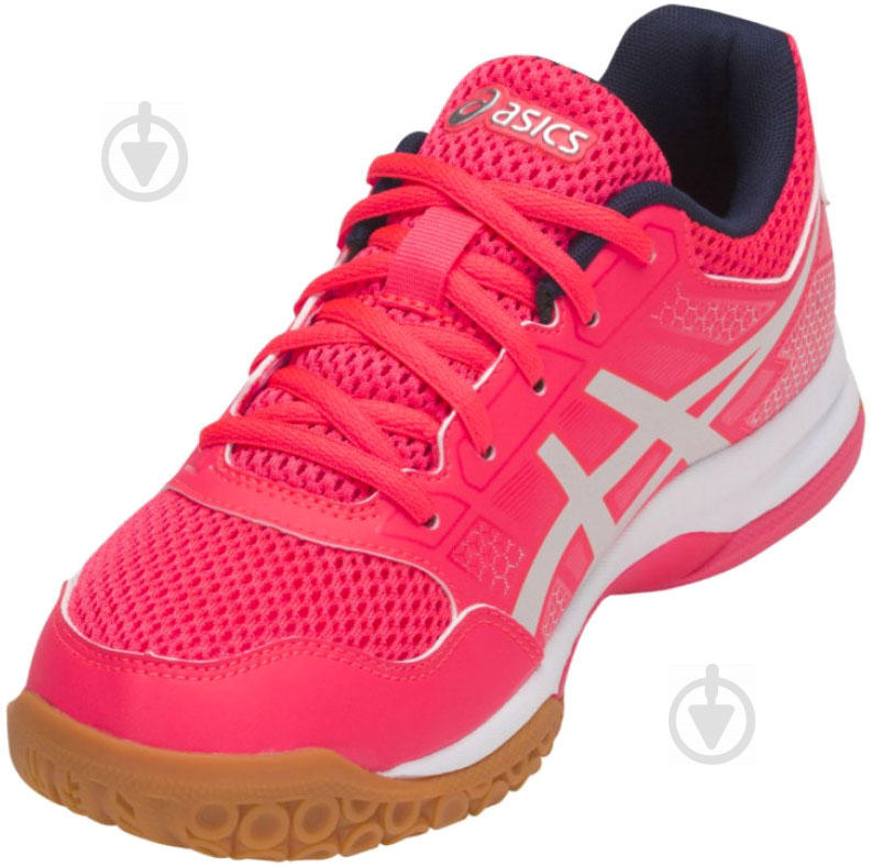 Кроссовки женские летние Asics GEL-ROCKET 8 B756Y-700 р.42 коралловые - фото 3