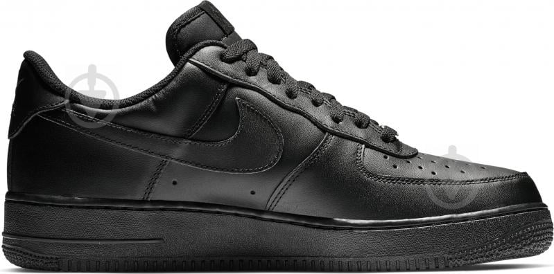 Кросівки чоловічі демісезонні Nike AIR FORCE 1 07 315122-001 р.41 чорні - фото 2