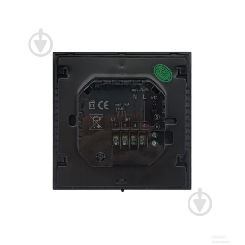 Терморегулятор Heat Plus M8.16 черный Wi-Fi - фото 4