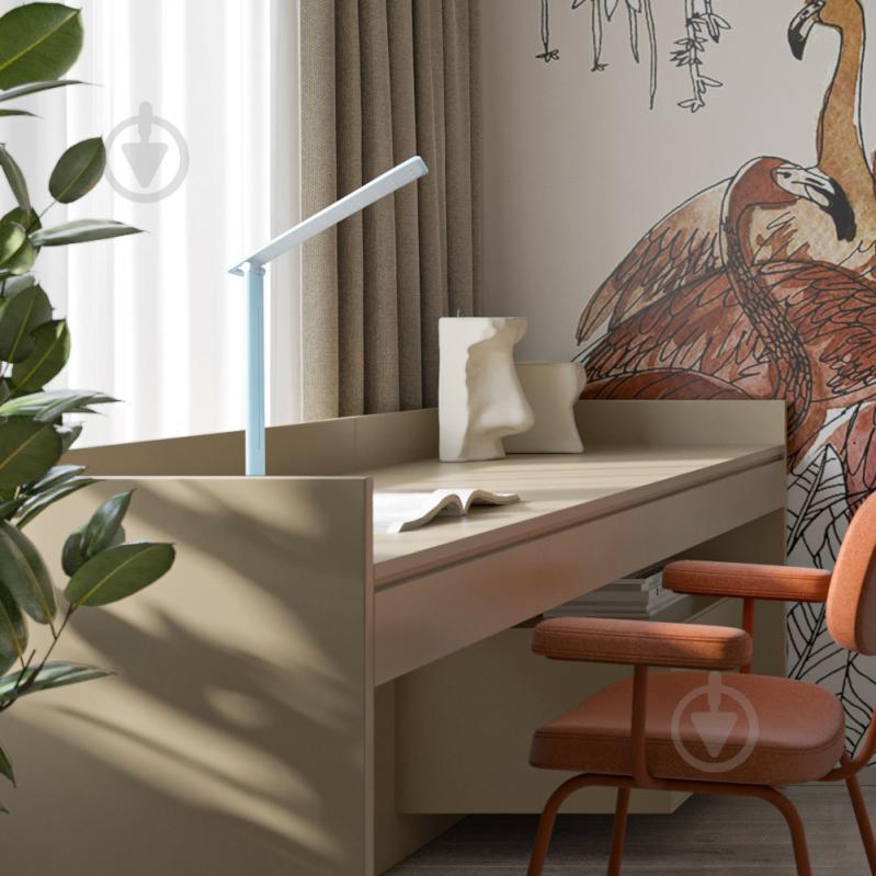 Настольная лампа офисная ARDERO розовый DE1725ARD 9W - фото 5