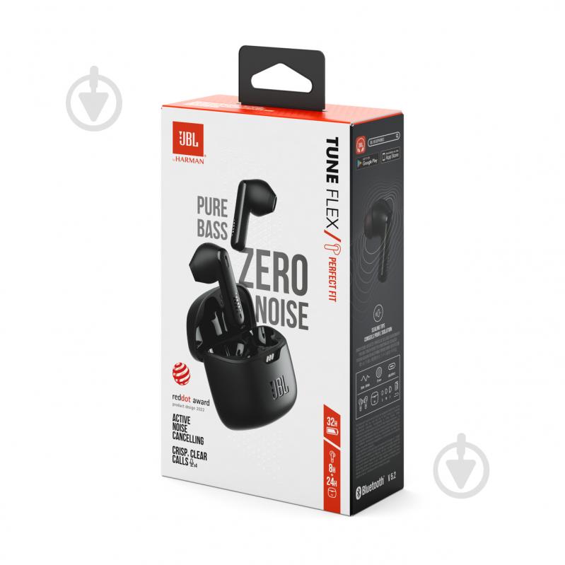 Bluetooth-гарнитура JBL Tune Flex black (JBLTFLEXBLK) - фото 11