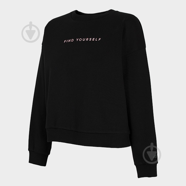 Світшот 4F D4Z20-BLD244-20S р. S чорний - фото 3