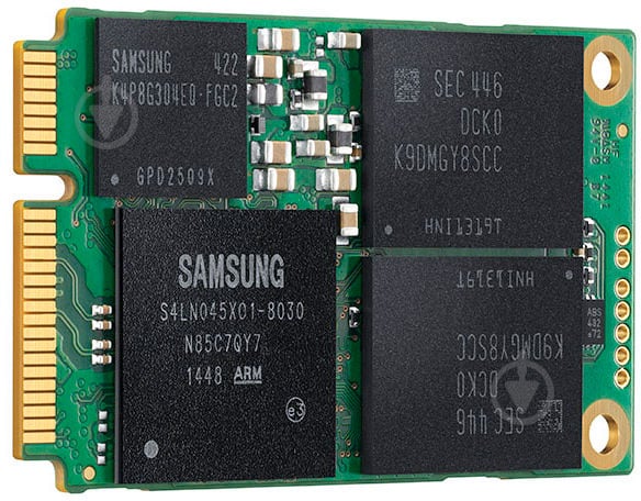 SSD-накопитель Samsung 850 Evo 500GB Mini-SATA mSATA TLC (MZ-M5E500BW) - фото 7