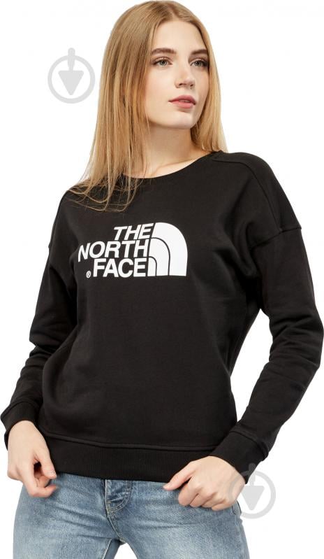 Світшот THE NORTH FACE W DREW PEAK CREW NF0A3S4GJK31 р.L чорний - фото 1