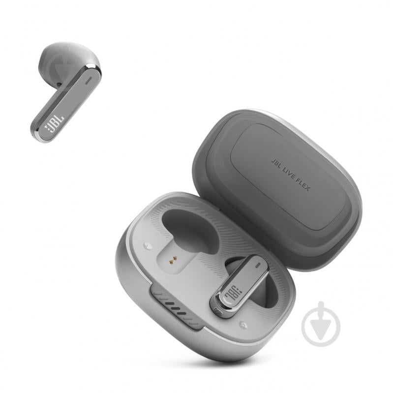 Bluetooth-гарнитура JBL Live Flex silver (JBLLIVEFLEXSVR) - фото 10