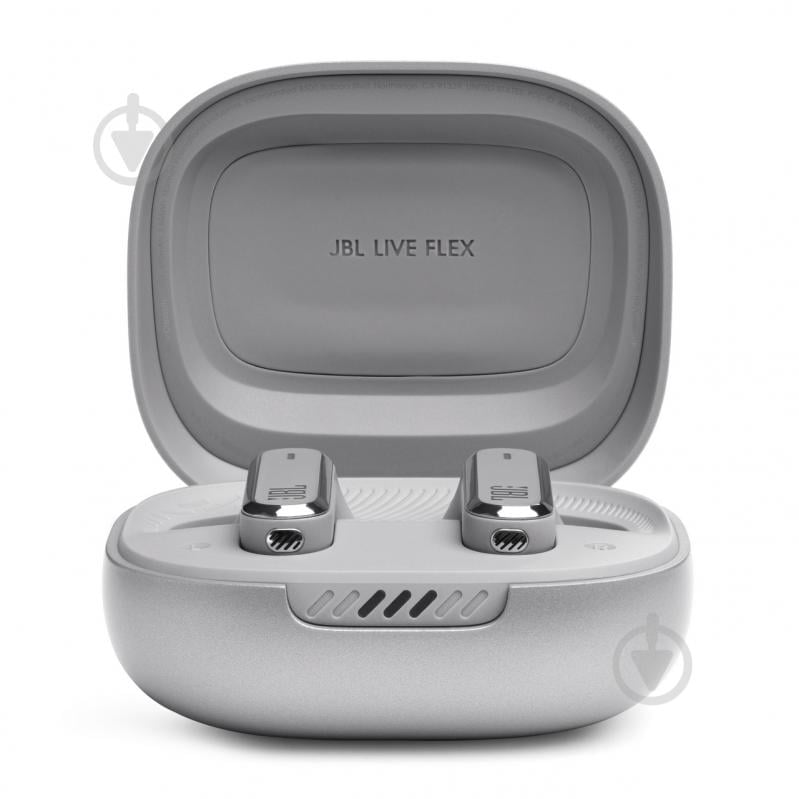 Bluetooth-гарнитура JBL Live Flex silver (JBLLIVEFLEXSVR) - фото 4