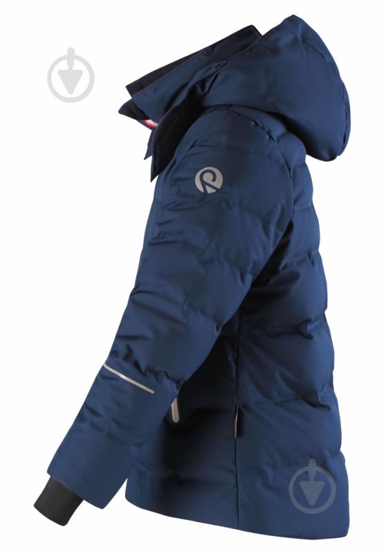 Пуховик для девочки Reima р.152 синий 531356-6980 - фото 3