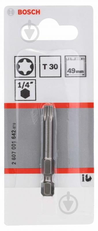 Бита Bosch Extra Hard 49 мм T30 2607001642 - фото 2