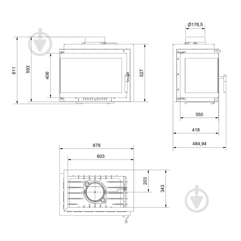 Топка для камина Trondheim L - фото 8