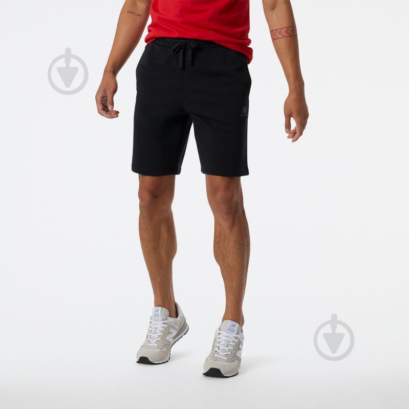 Шорты New Balance MS21503BK черный - фото 1