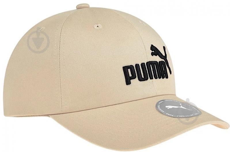 Кепка Puma ESS NO.1 BB CAP 02435702 os бежевый - фото 3