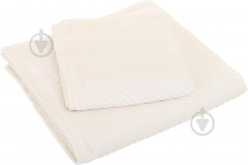 Набор полотенец ABC с халатом и домашней обувью р. M кремовый - фото 8 Набор полотенец ABC с халатом и домашней обувью р. M кремовый - фото 8