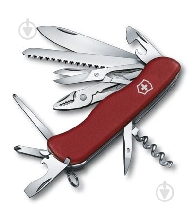 Ніж швейцарський Victorinox Hercules червоний 0,9043 - фото 1 Ніж швейцарський Victorinox Hercules червоний 0,9043 - фото 1