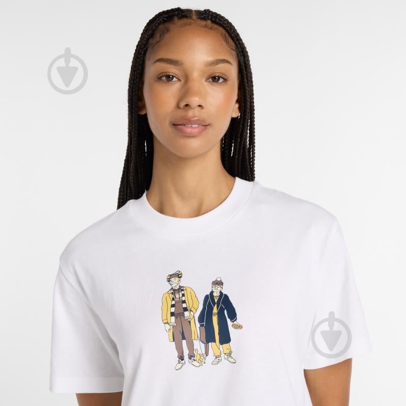 Футболка New Balance WT53926WT р.L білий - фото 5 Футболка New Balance WT53926WT р.L білий - фото 5