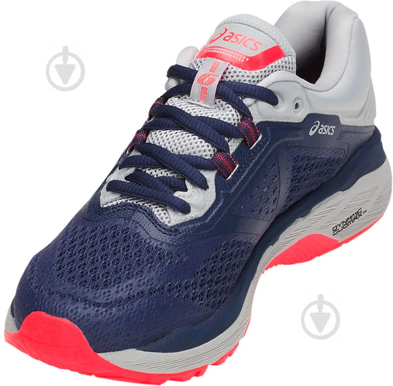 Кроссовки женские демисезонные Asics GT-2000 6 TRAIL PlasmaGuard T877N-400 р.38 темно-синие - фото 4