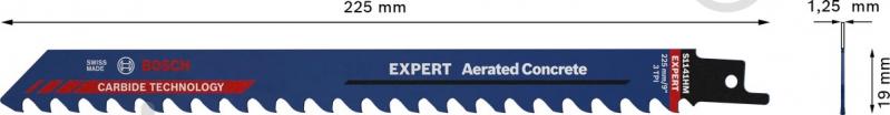 Набор пилочек для сабельной пилы Bosch S1141HM Aerated Concrete 10 шт. 2608900409 - фото 3