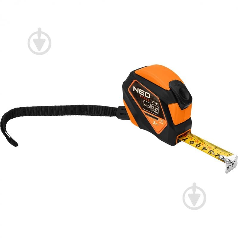 Рулетка Neo 67-231 3 м x 16 мм - фото 1 Рулетка Neo 67-231 3 м x 16 мм - фото 1
