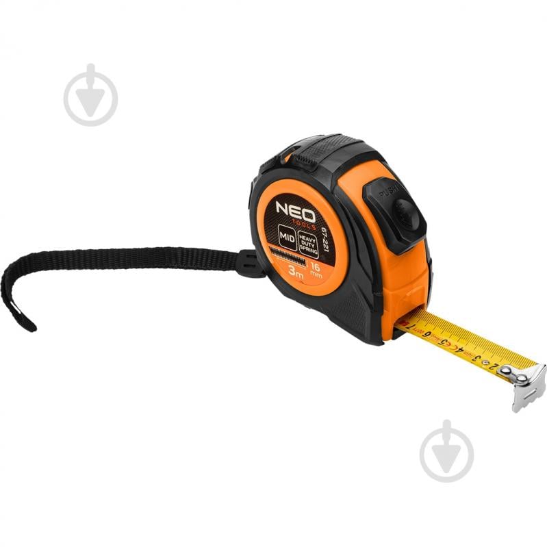 Рулетка Neo 67-221 3 м x 16 мм - фото 1 Рулетка Neo 67-221 3 м x 16 мм - фото 1