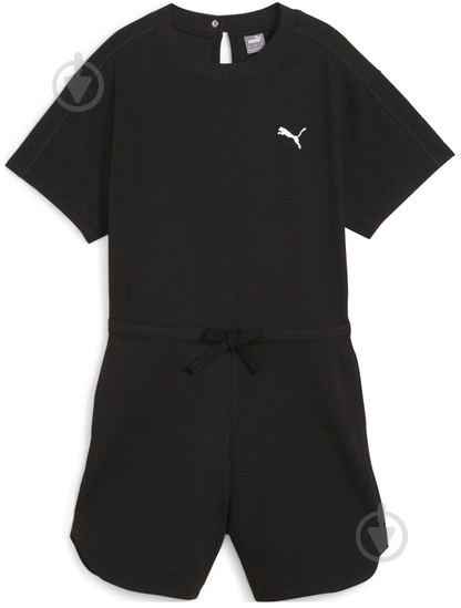 Комбинезон Puma HER SHORT JUMPSUIT р. S черный - фото 1