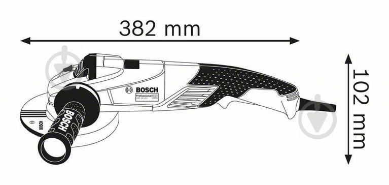 Болгарка (угловая шлифмашина) Bosch Professional 06017A3200 GWS 18-125 SL - фото 2