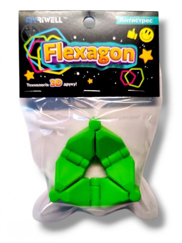 Антистресс Myriwell Flexagon в ассортименте - фото 1