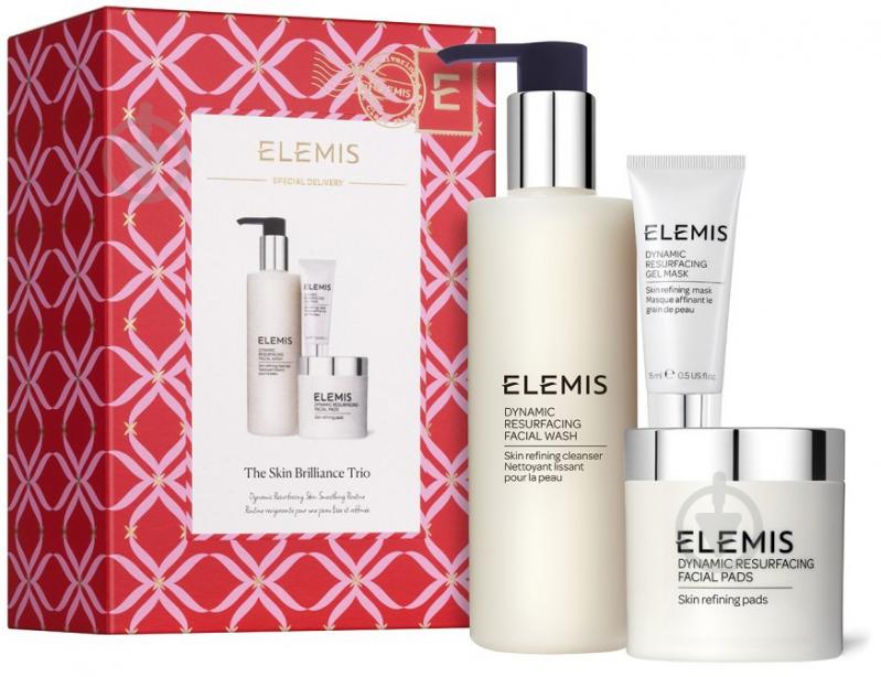 Набір подарунковий ELEMIS The Skin Brilliance Trio Dynamic Resurfacing Skin Smoothing Routine - Подар - фото 1