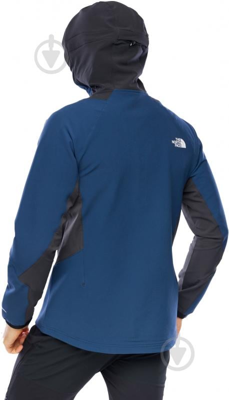 Куртка мужская демисезонная THE NORTH FACE M AO SOFTSHELL HOODIE NF0A7ZF5SZU1 р.L синяя - фото 6