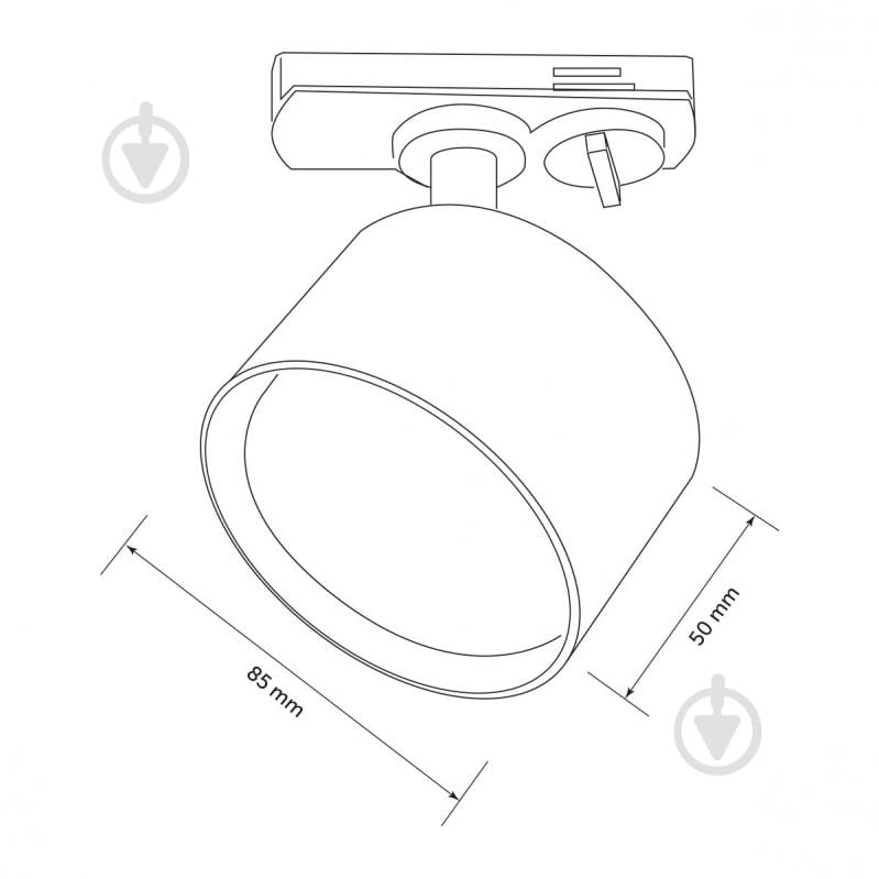 Трековый прожектор LIGHT SET STEP LSTR белый - фото 3