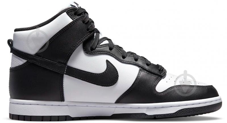 Кроссовки мужские демисезонные Nike DUNK HIGH RETRO DD1399-105 р.47,5 черно-белые - фото 1