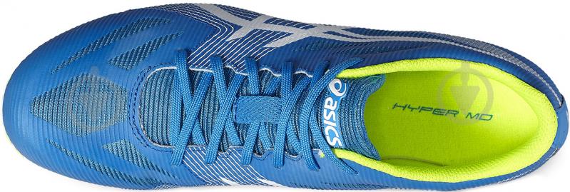 Кроссовки мужские демисезонные Asics HYPER MD 6 G502Y-4301 р.39 сине-зеленые - фото 3