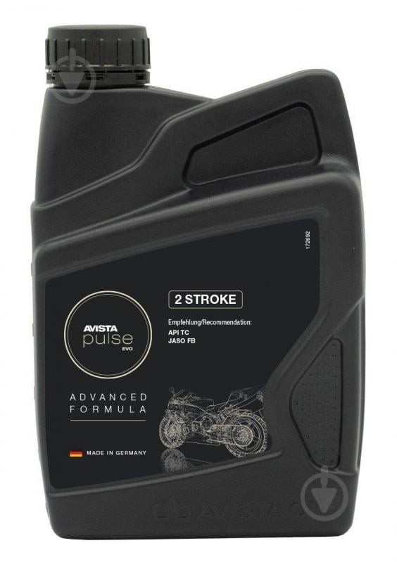 Моторна олива мінеральна AVISTA pulse EVO 2 STROKE 1 л (150827) - фото 1 Моторна олива мінеральна AVISTA pulse EVO 2 STROKE 1 л (150827) - фото 1
