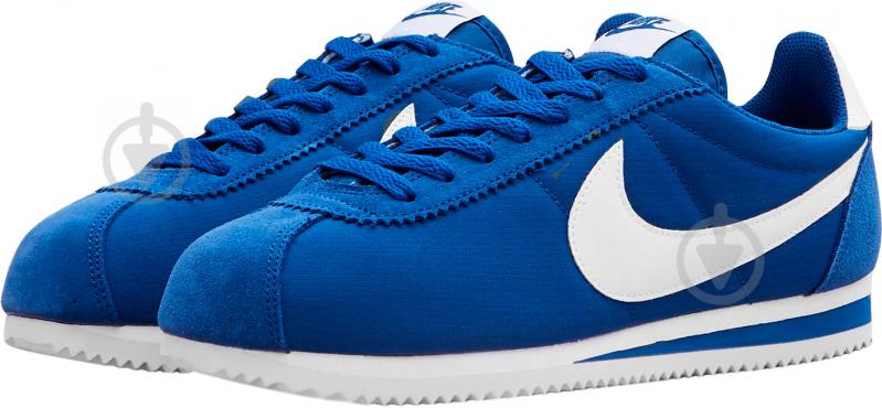 Кросівки чоловічі демісезонні Nike CLASSIC CORTEZ NYLON 807472-406 р.41 сині - фото 1